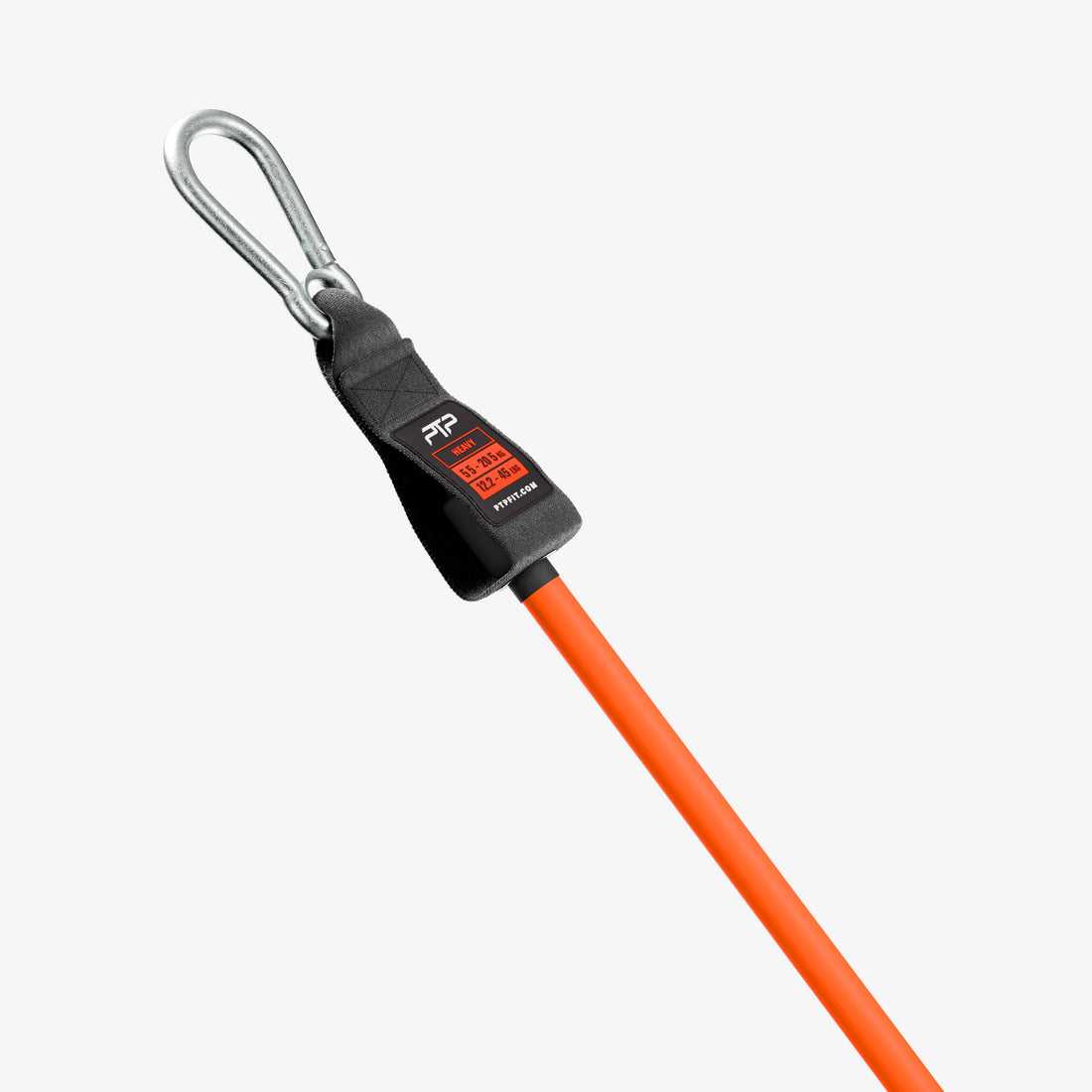PTP Heavy PowerTube orange tube and connector close-up